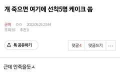 어제 그줌들 정신병맥스 찍음