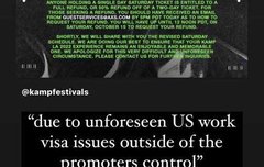 공연 비자 말고 취업 비자 제출해서