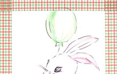 모다니 토끼도 잘 그리네