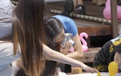 민지가 찍은 하니 다니