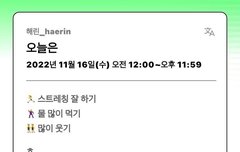 해린 포닝 일정 업데이트