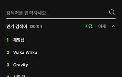 지금 멜론 인기검색어