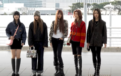 뉴진스, '2022 MAMA' 출국··· 러블리 시﻿