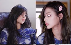 민지 스모키 화장도 진짜 잘 어울려