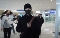 세븐틴, '피곤함은 사치 일 뿐!' 일본 월드투어 일정 후 입국 러블리