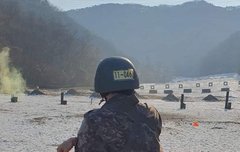 머리 개작고 모자 개큼