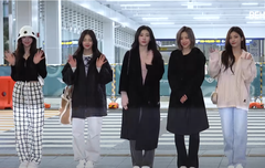 있지(ITZY), '행복 가져다주는 미소' 출국