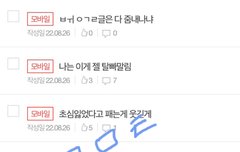 이때까지만 해도 쉴드치고 다녔음