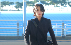 세븐틴 정한, 추위도 못 막는 꽃미모 '빠져든다'