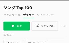 라인뮤직 데일리차트 1위