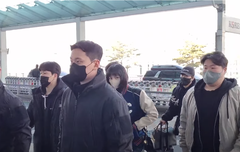 [LIVE] 블랙핑크 리사 출국시 21:50