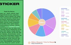 스티커 파트분배