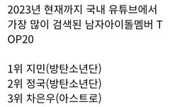 엔시티 전체 인기순위 1등이 누구임