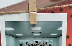 역조공 푸드트럭에 붙어있는 폴라로이드 봨ㅋㅋㅋ