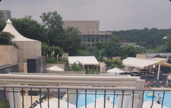 아기랑 물놀이 하는 손연재 이모