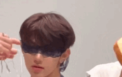 진심 하오 안대 착용한거 너무잘어울려