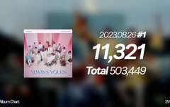 오리콘 차트 50만장!