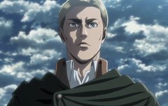 병사들에게 장거리 수색진형에 대해 질문한다.