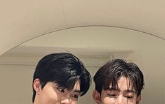 하오랑 건욱이 첫 셀카…