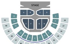 콘서트 좌석표