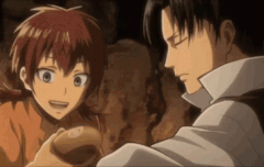 나 리바이한테 사랑 받고있음