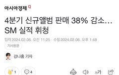 sm 4분기 실적 망