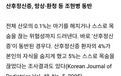 산후우울증으로 조현병 걸린 정신병자