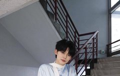 연준이 흑발일 때