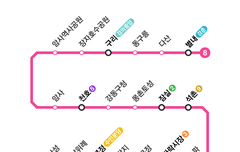 서울 지하철 8호선 노선도 시간표 최신 버전 확인
