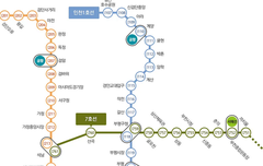 인천 지하철 노선도 시간표 최신 버전 바로 확인