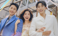 2025년 8월 9일 새 주말드라마 <화려한 날들> 정일우, 정인선, 윤현민 배우