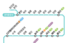 경의중앙선 시간표 첫차 막차 운행시간 총정리