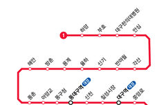 대구 지하철 1호선 시간표 첫차 막차 운행시간 총정리