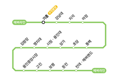 에버라인 시간표 첫차 막차 운행시간 최신 [안내]
