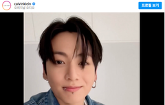 캘빈 글로벌 인스타에 올라온 정국