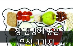 [좋은글] 장 건강에 좋은 음식 7가지