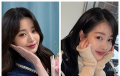 장다아·장원영, 현실판 쌍둥이? ‘싱크로율 100%’…점 위치까지 똑같아!