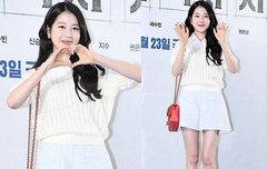 ‘장원영 친언니’ 장다아, 인형미모 폭발…니트+쇼츠 청량 여신룩 완성