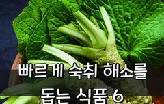 [좋은글] 빠르게 숙취 해소를 돕는 식품 6