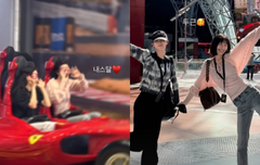 레드벨벳 조이, 연예인 비율 맞네…'장기연애' 크러쉬 아닌 슬기와 아부다비 行