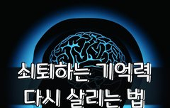 [좋은글] ○ 쇠퇴하는 기억력 다시 살리는 법
