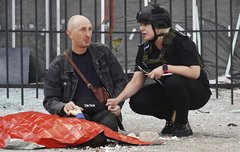 [좋은글] 지난 20일현지시간 러시아 군의 로켓이 우크라이나 제2의 도시인 하르키우의 한 버스정류장에