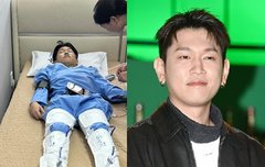 '조이' 크러쉬, 힘겨웠던 수술 고백 "다리에 감각이 없어…무대 설 수 있을까"