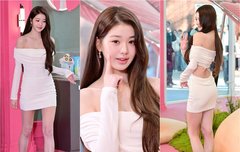 '러블리+청순' 장원영, 현실판 바비인형에 시선 고정!