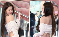 장원영, 왜 자꾸 등 보이나 했더니… ‘등 골’ 살아나는 백리스 전략