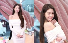 '큐티 섹시' 아이브 장원영, 신이 내린 각선미에 훅 파인 뒤태로 '시선 올킬'