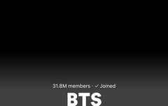 방탄 위버스 올해에만 100만 명 팔로워