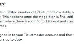 티켓마스터때문에 난리난듯