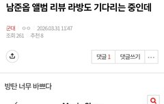남준 오라버니 앨범리뷰 라방 존버 성공