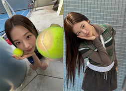 안유진, 스포티함 속 반전 매력 발산 "테니스 좋아하세요?" [아이돌 아이브, 핫아이콘 탄생]